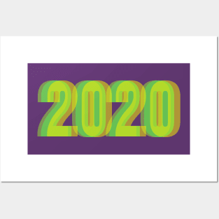 Blurred 2020 Posters and Art